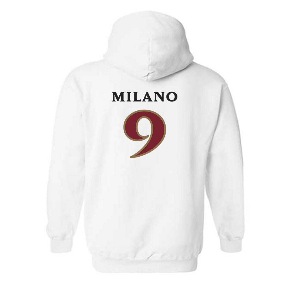 Elon - NCAA Women's Soccer : Gia Milano - Classic Shersey Hooded Sweatshirt-1