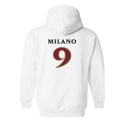 Elon - NCAA Women's Soccer : Gia Milano - Classic Shersey Hooded Sweatshirt-1