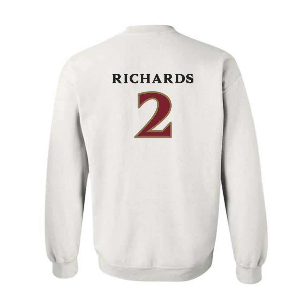 Elon - NCAA Baseball : Liam Richards - Classic Shersey Crewneck Sweatshirt-1