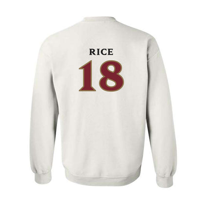 Elon - NCAA Women's Volleyball : April Rice - Classic Shersey Crewneck Sweatshirt-1
