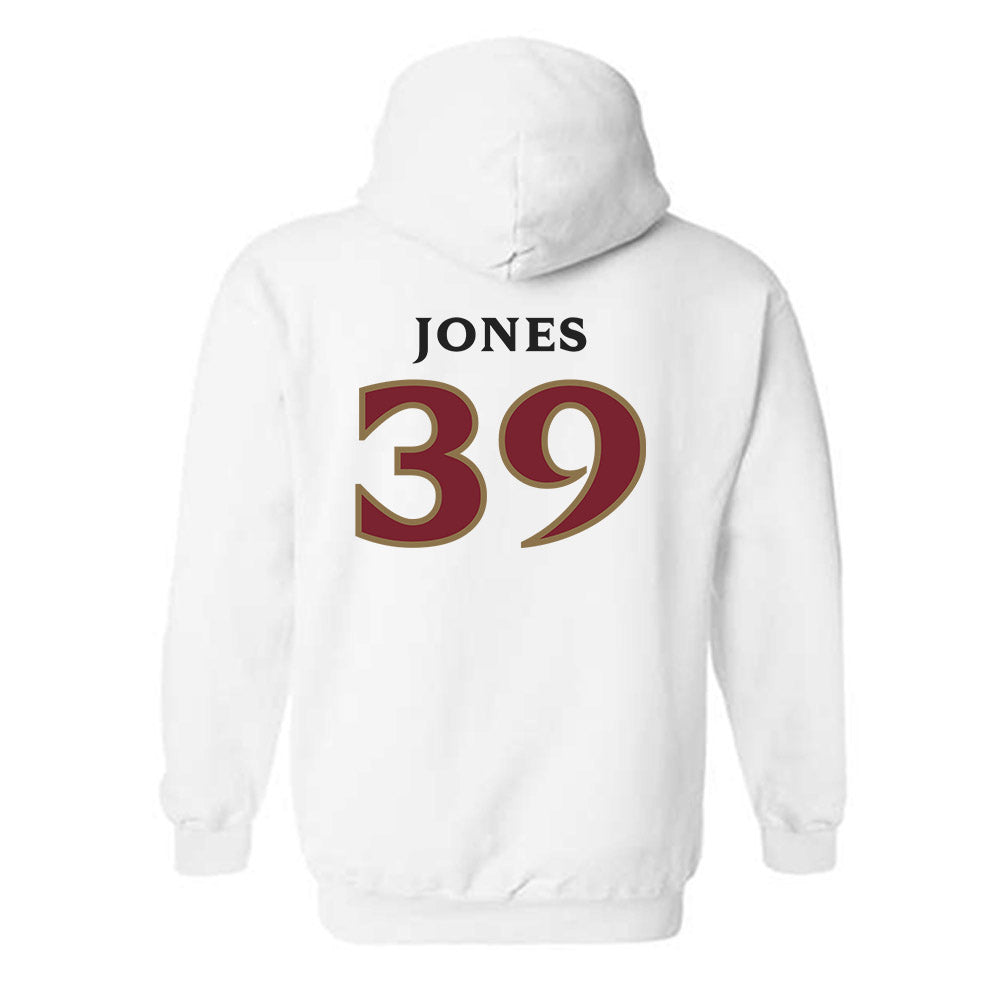 Elon - NCAA Football : Nick Jones - Classic Shersey Hooded Sweatshirt-1