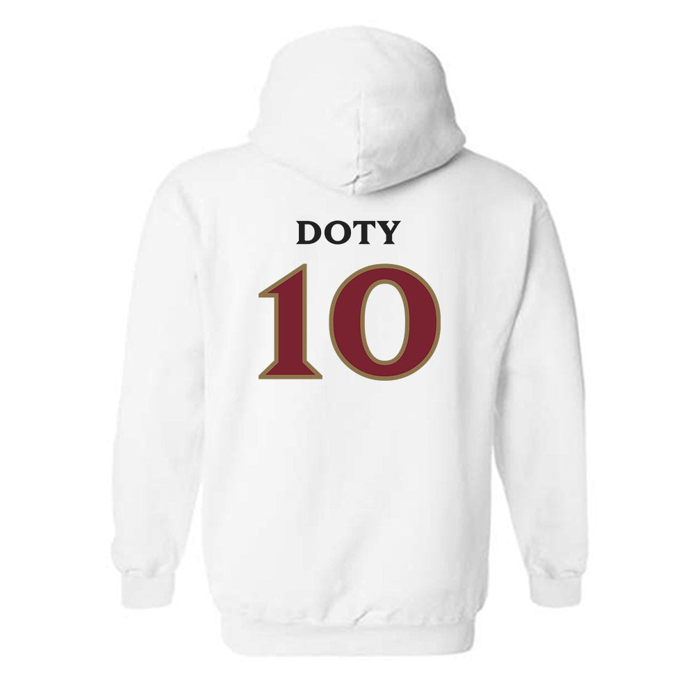 Elon - NCAA Women's Basketball : Kamryn Doty - Classic Shersey Hooded Sweatshirt-1