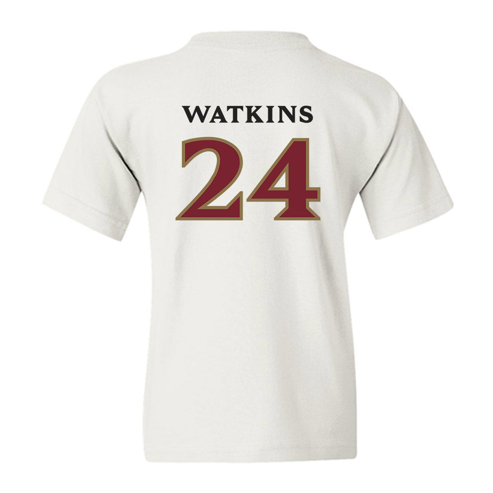 Elon - NCAA Women's Basketball : Tamia Watkins - Classic Shersey Youth T-Shirt-1