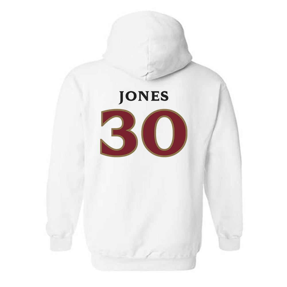 Elon - NCAA Football : Cason Jones - Classic Shersey Hooded Sweatshirt-1