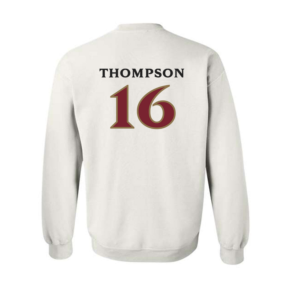 Elon - NCAA Men's Soccer : Diego Thompson - Classic Shersey Crewneck Sweatshirt-1