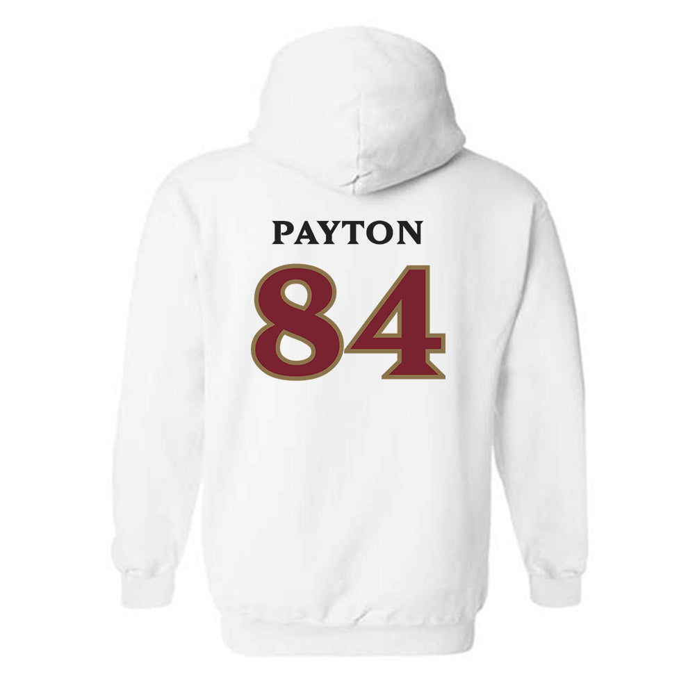 Elon - NCAA Football : Josiah Payton - Classic Shersey Hooded Sweatshirt-1
