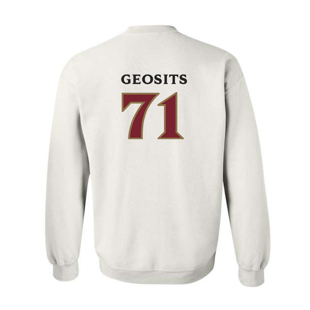 Elon - NCAA Football : Frank Geosits - Classic Shersey Crewneck Sweatshirt-1