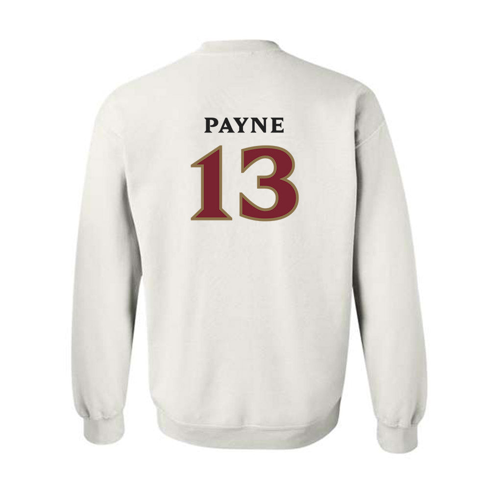 Elon - NCAA Football : Tanner Payne - Classic Shersey Crewneck Sweatshirt-1