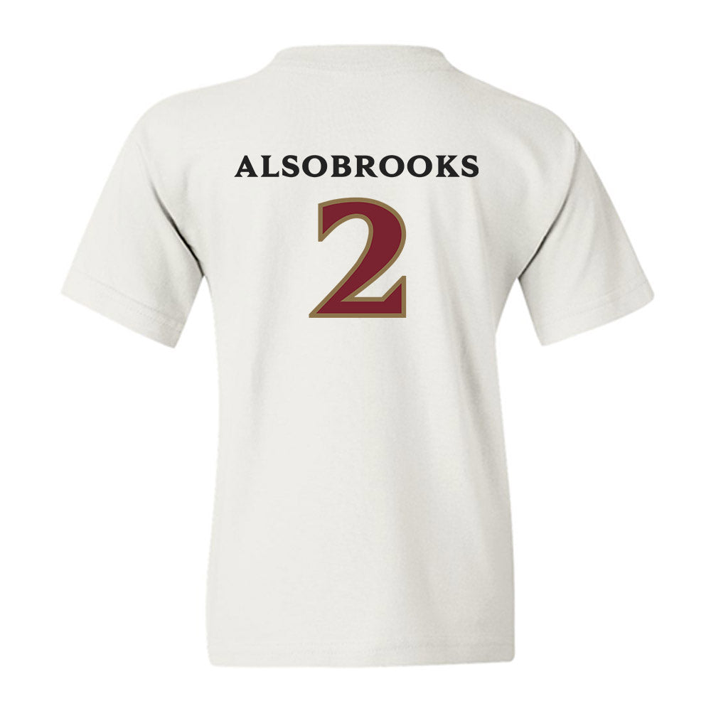 Elon - NCAA Football : Senquavious Alsobrooks - Classic Shersey Youth T-Shirt-1