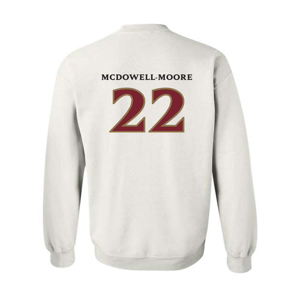 Elon - NCAA Football : Kamerin McDowell-Moore - Classic Shersey Crewneck Sweatshirt-1