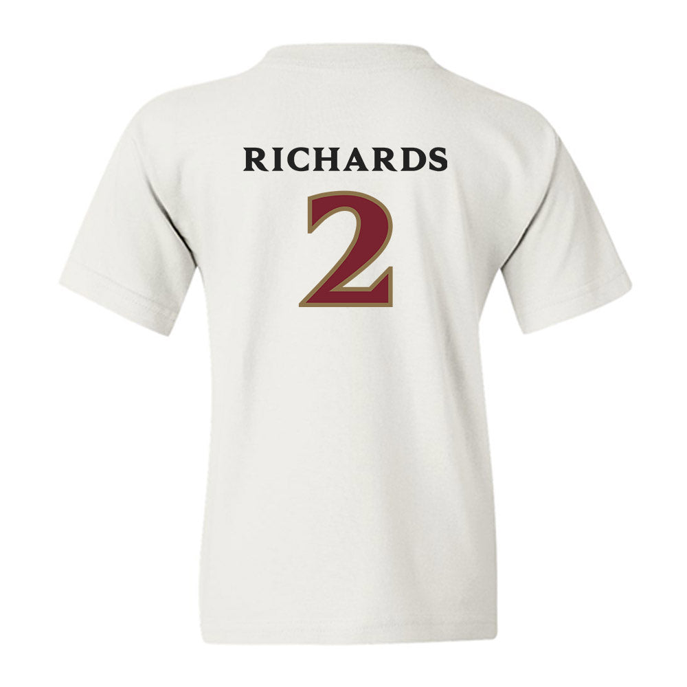 Elon - NCAA Baseball : Liam Richards - Classic Shersey Youth T-Shirt-1