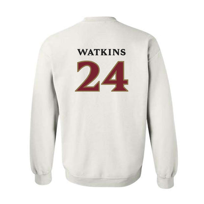 Elon - NCAA Women's Basketball : Tamia Watkins - Classic Shersey Crewneck Sweatshirt-1