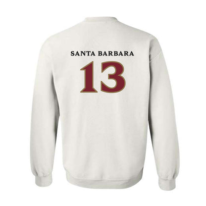 Elon - NCAA Women's Lacrosse : Mj Santa Barbara - Classic Shersey Crewneck Sweatshirt-1