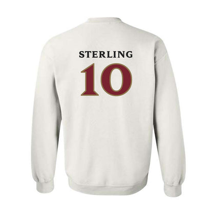 Elon - NCAA Baseball : Nate Sterling - Classic Shersey Crewneck Sweatshirt-1