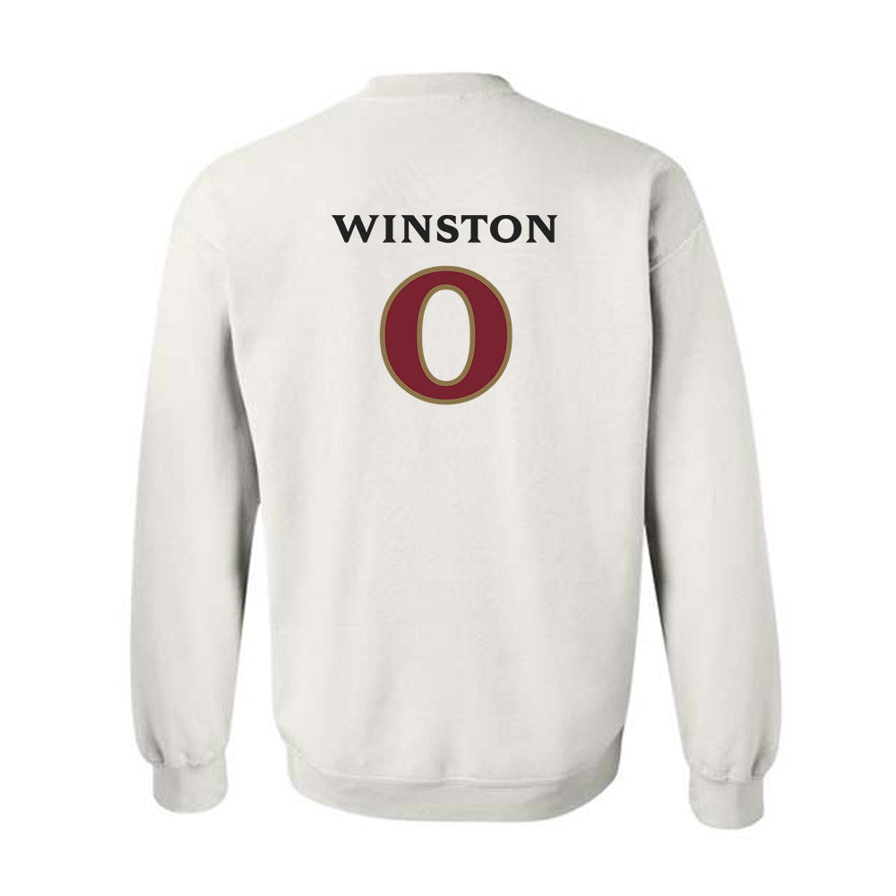 Elon - NCAA Football : Zimere Winston - Classic Shersey Crewneck Sweatshirt