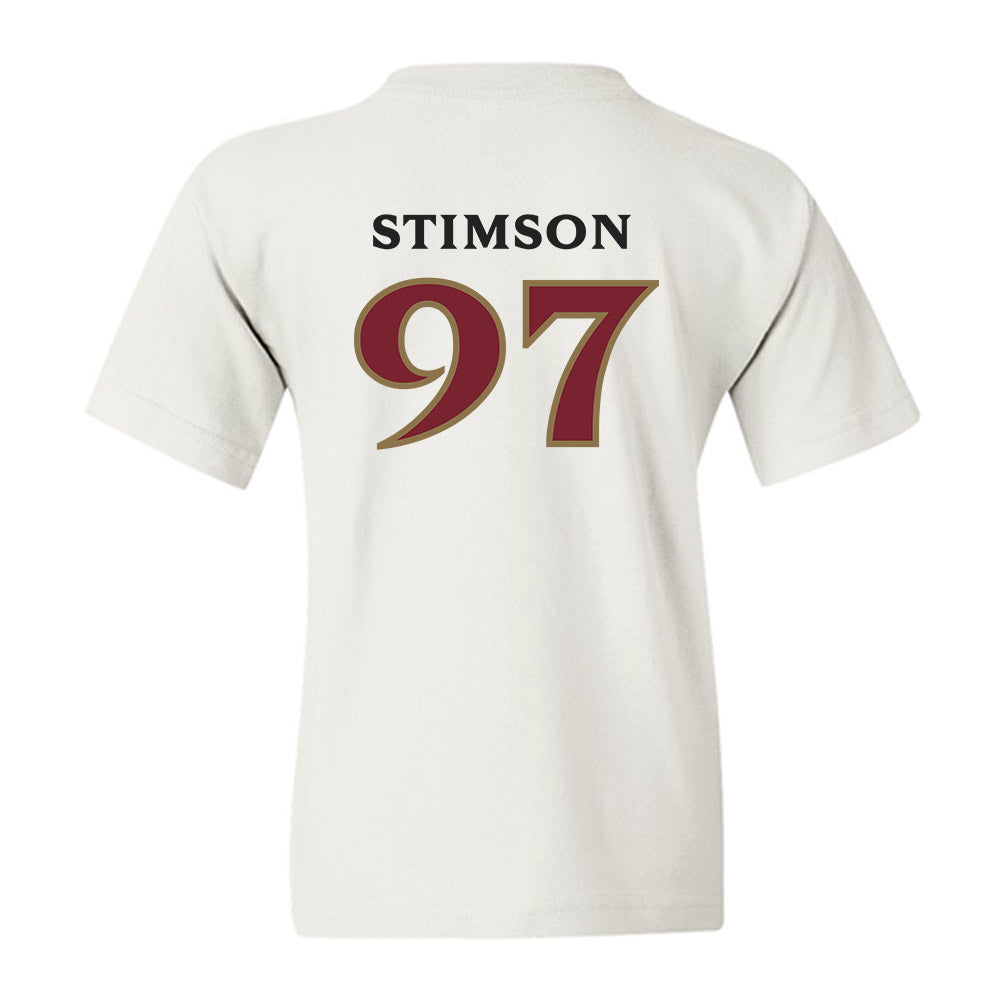 Elon - NCAA Football : Carter Stimson - Classic Shersey Youth T-Shirt-1