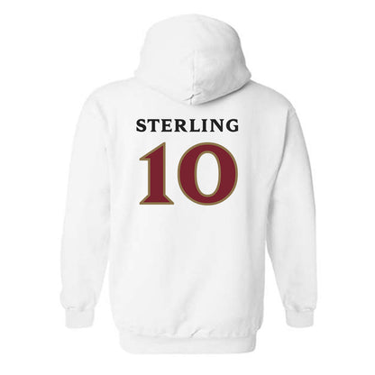 Elon - NCAA Baseball : Nate Sterling - Classic Shersey Hooded Sweatshirt-1
