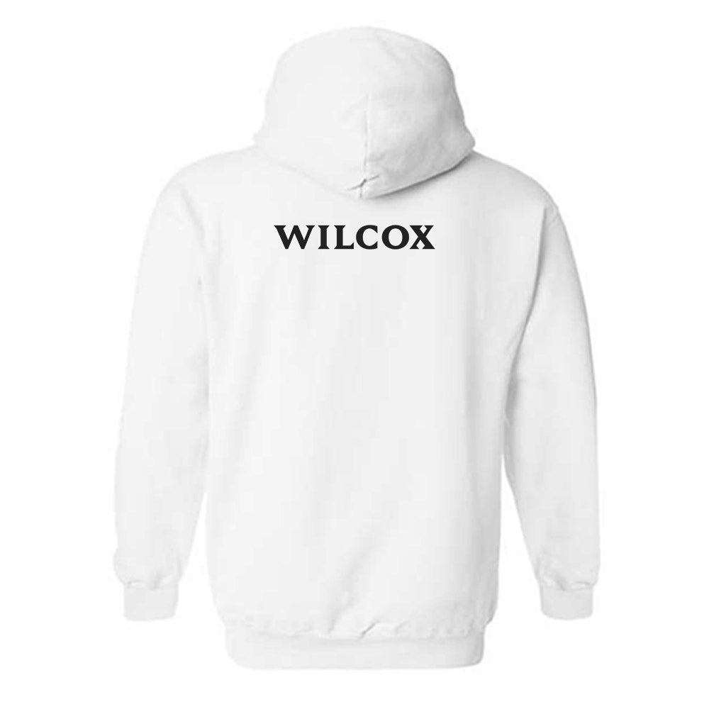 Elon - NCAA Women's Track & Field : Meghan Wilcox - Classic Shersey Hooded Sweatshirt-1