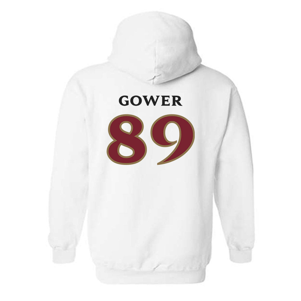 Elon - NCAA Football : Braden Gower - Classic Shersey Hooded Sweatshirt-1