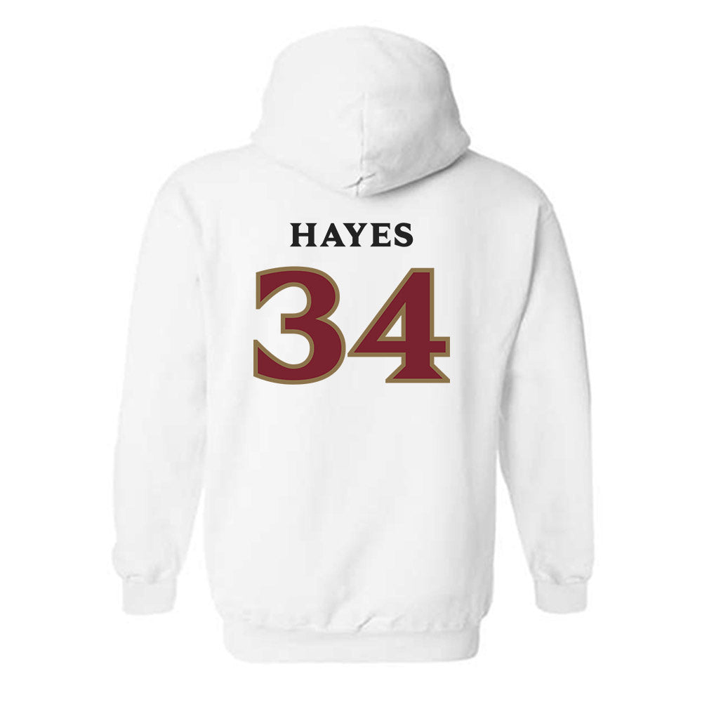 Elon - NCAA Football : Nathan Hayes - Classic Shersey Hooded Sweatshirt-1