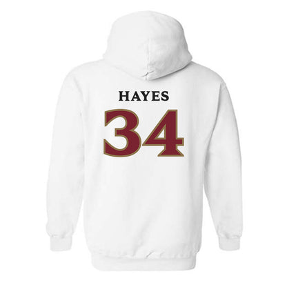 Elon - NCAA Football : Nathan Hayes - Classic Shersey Hooded Sweatshirt-1