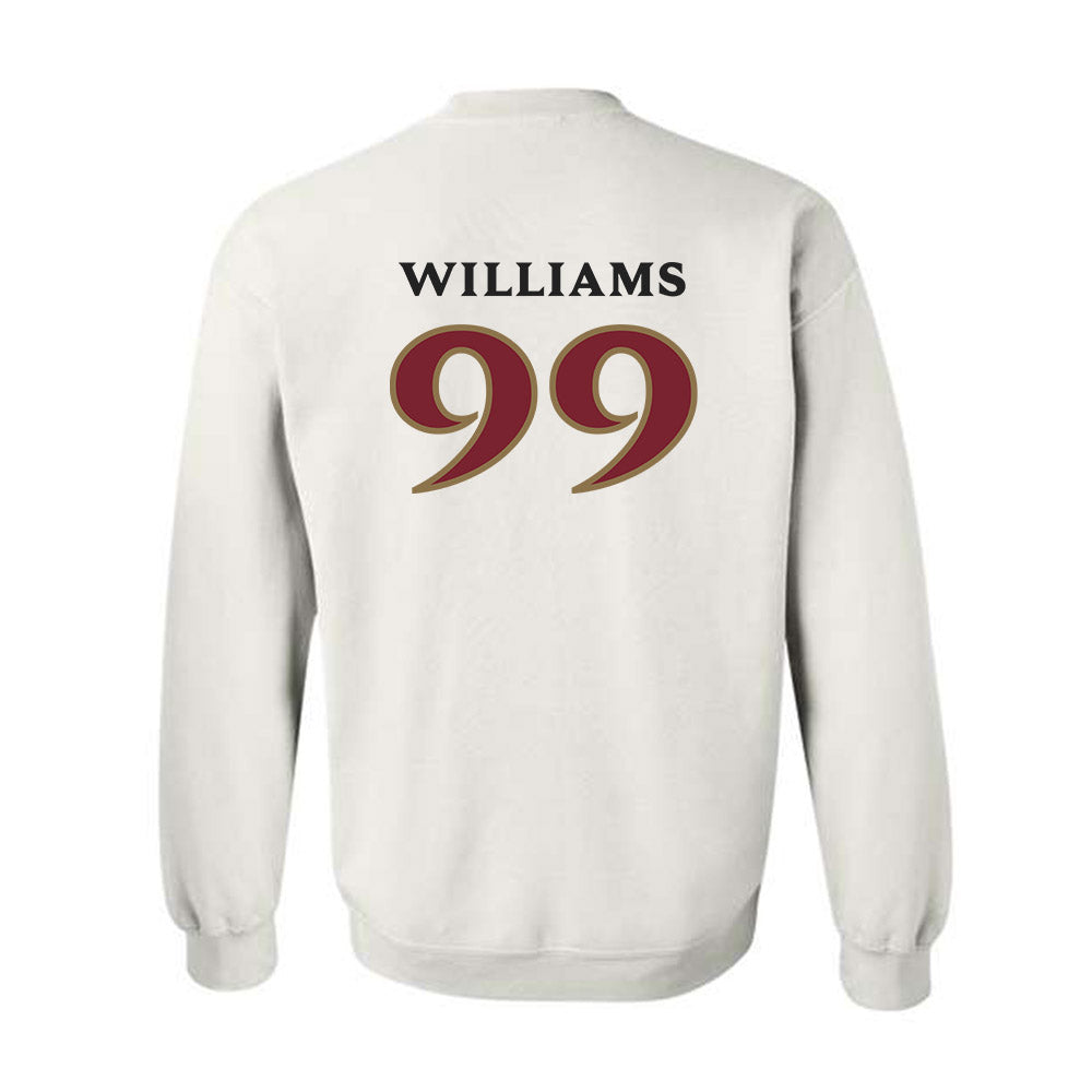 Elon - NCAA Football : Geren Williams - Classic Shersey Crewneck Sweatshirt-1