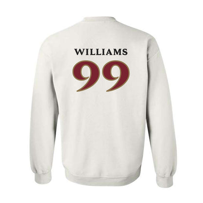 Elon - NCAA Football : Geren Williams - Classic Shersey Crewneck Sweatshirt-1