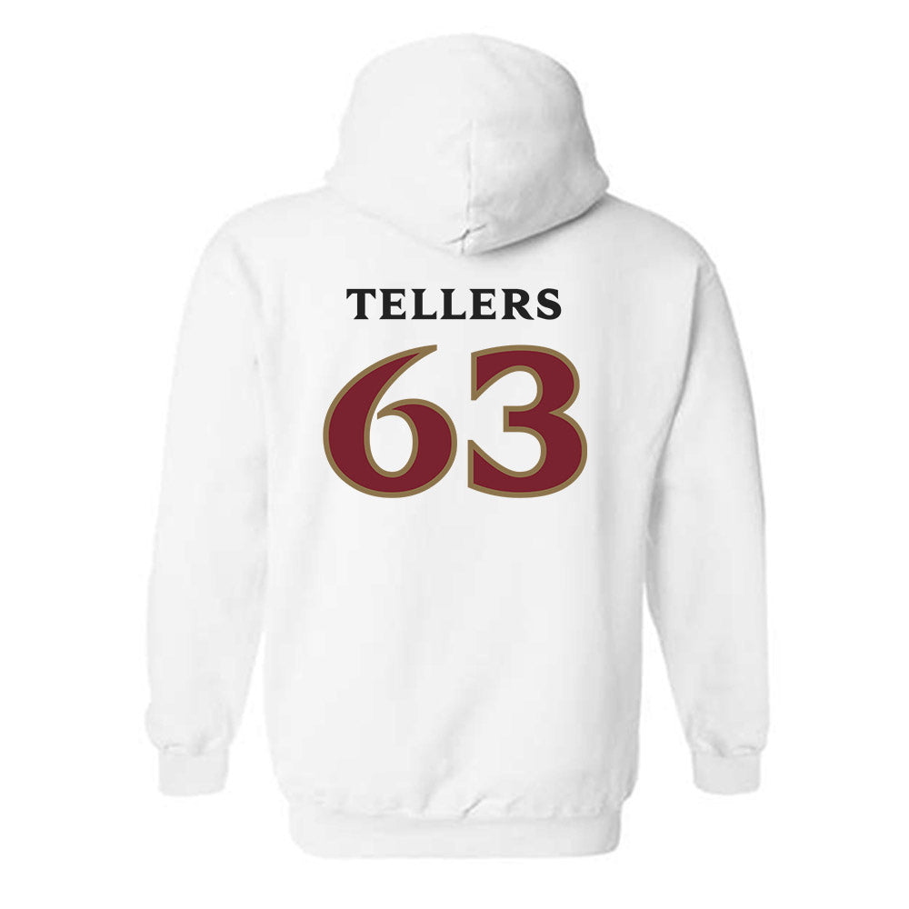 Elon - NCAA Football : Will Tellers - Classic Shersey Hooded Sweatshirt-1