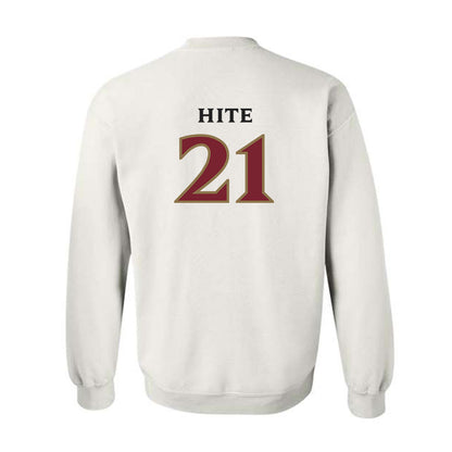 Elon - NCAA Football : Derek Hite - Classic Shersey Crewneck Sweatshirt-1