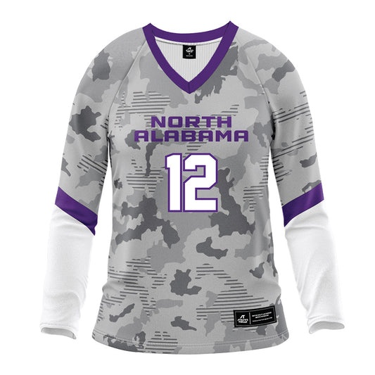 North Alabama - NCAA Women's Volleyball : Jessi Ritchhart - White Volleyball Jersey-0