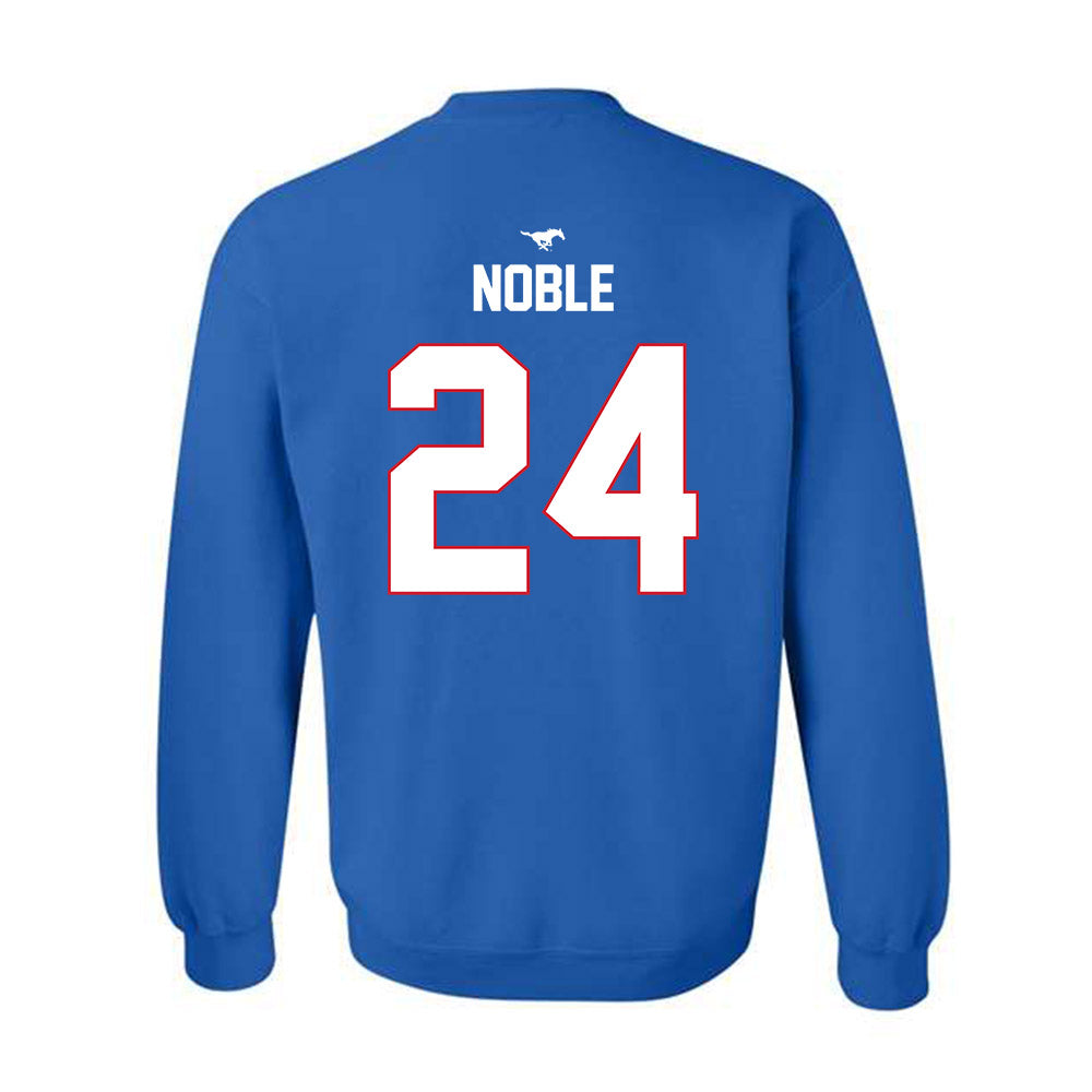 SMU - NCAA Women's Soccer : Kaylee Noble - Replica Shersey Crewneck Sweatshirt-1