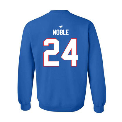 SMU - NCAA Women's Soccer : Kaylee Noble - Replica Shersey Crewneck Sweatshirt-1