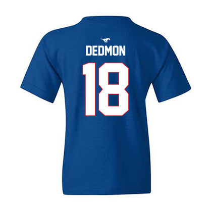 SMU - NCAA Women's Soccer : Ryann Dedmon - Replica Shersey Youth T-Shirt-1