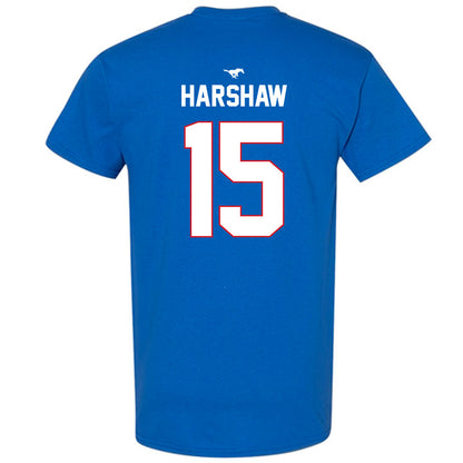 SMU - NCAA Men's Soccer : Nick Harshaw - Replica Shersey T-Shirt-1