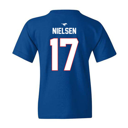 SMU - NCAA Men's Soccer : Dunes Nielsen - Replica Shersey Youth T-Shirt-1