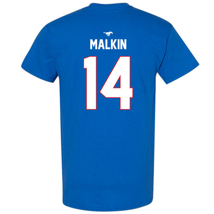 SMU - NCAA Women's Soccer : Amelia Malkin - Replica Shersey T-Shirt-1