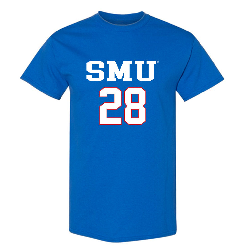 SMU - NCAA Men's Soccer : Anden Ellis - Replica Shersey T-Shirt-0
