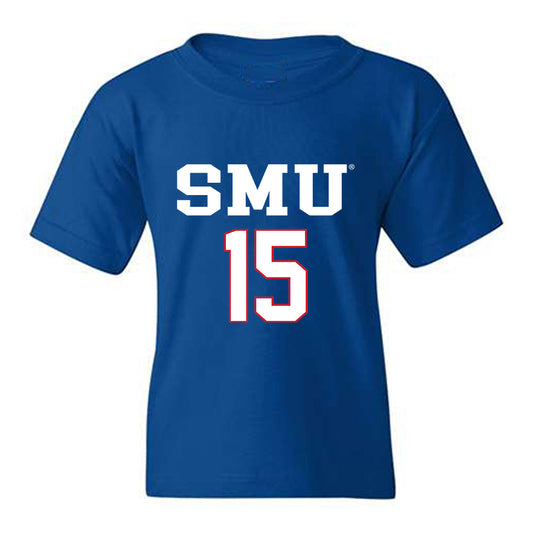 SMU - NCAA Men's Soccer : Nick Harshaw - Replica Shersey Youth T-Shirt-0