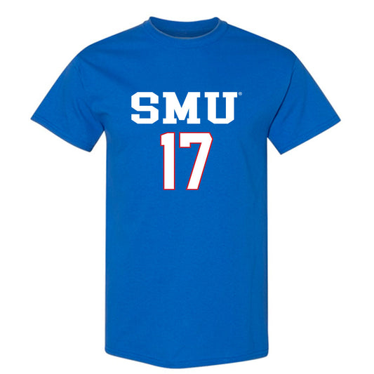 SMU - NCAA Men's Soccer : Dunes Nielsen - Replica Shersey T-Shirt-0