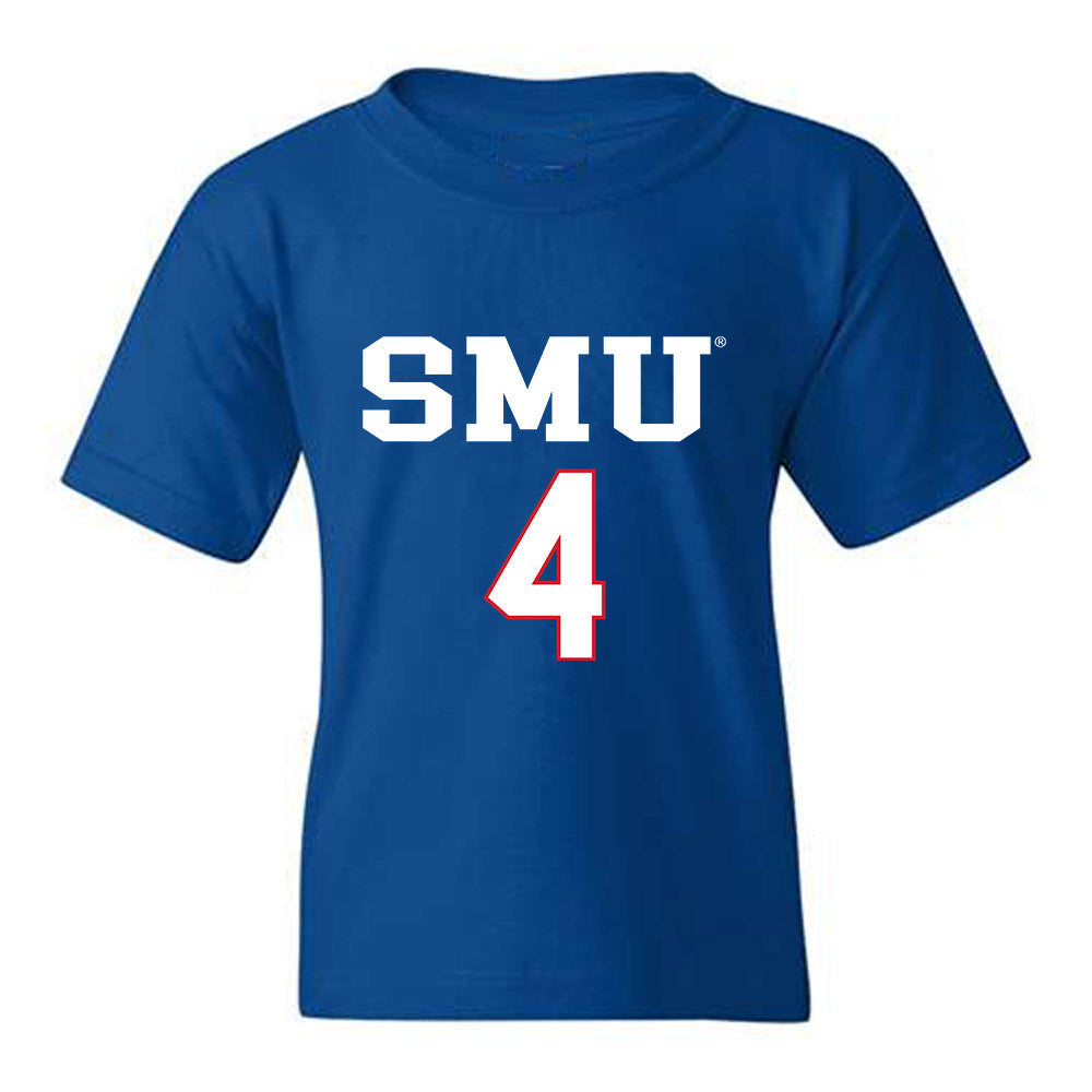 SMU - NCAA Women's Soccer : Peyton Hayes - Replica Shersey Youth T-Shirt-0