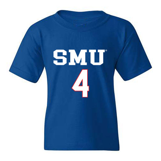 SMU - NCAA Women's Soccer : Peyton Hayes - Replica Shersey Youth T-Shirt-0