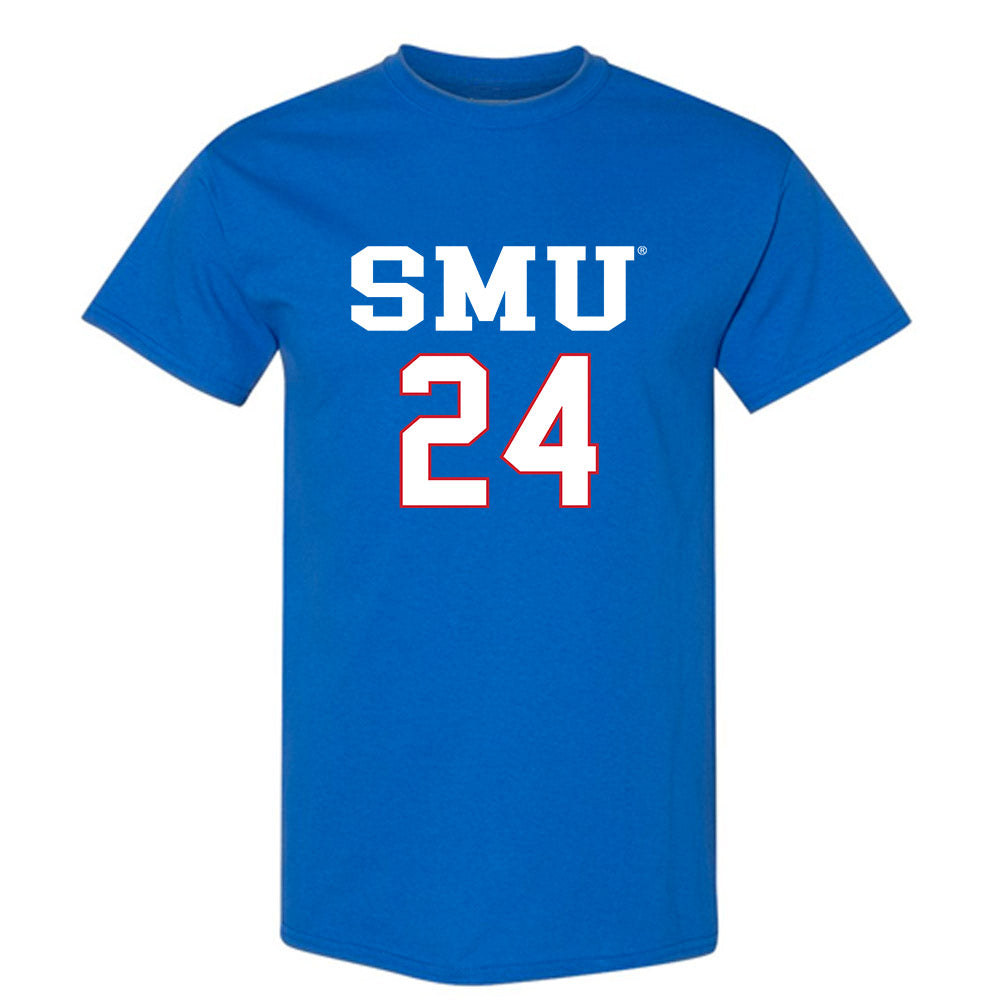 SMU - NCAA Women's Soccer : Kaylee Noble - Replica Shersey T-Shirt-0