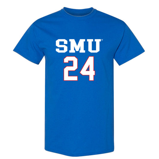 SMU - NCAA Women's Soccer : Kaylee Noble - Replica Shersey T-Shirt-0