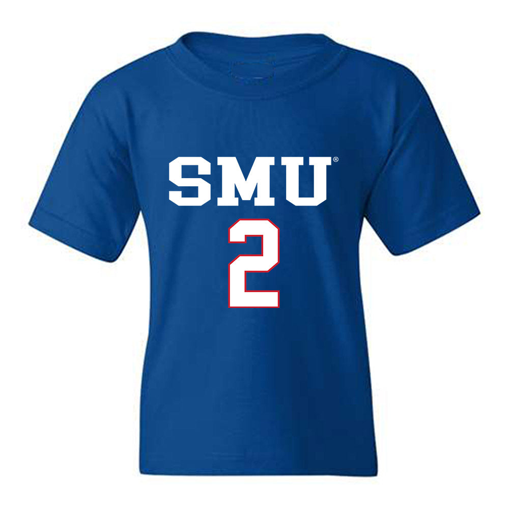 SMU - NCAA Men's Soccer : Ryan Clanton-Pimentel - Replica Shersey Youth T-Shirt-0