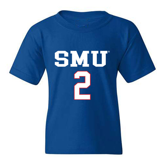 SMU - NCAA Men's Soccer : Ryan Clanton-Pimentel - Replica Shersey Youth T-Shirt-0