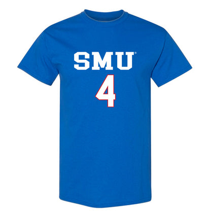SMU - NCAA Women's Soccer : Peyton Hayes - Replica Shersey T-Shirt-0