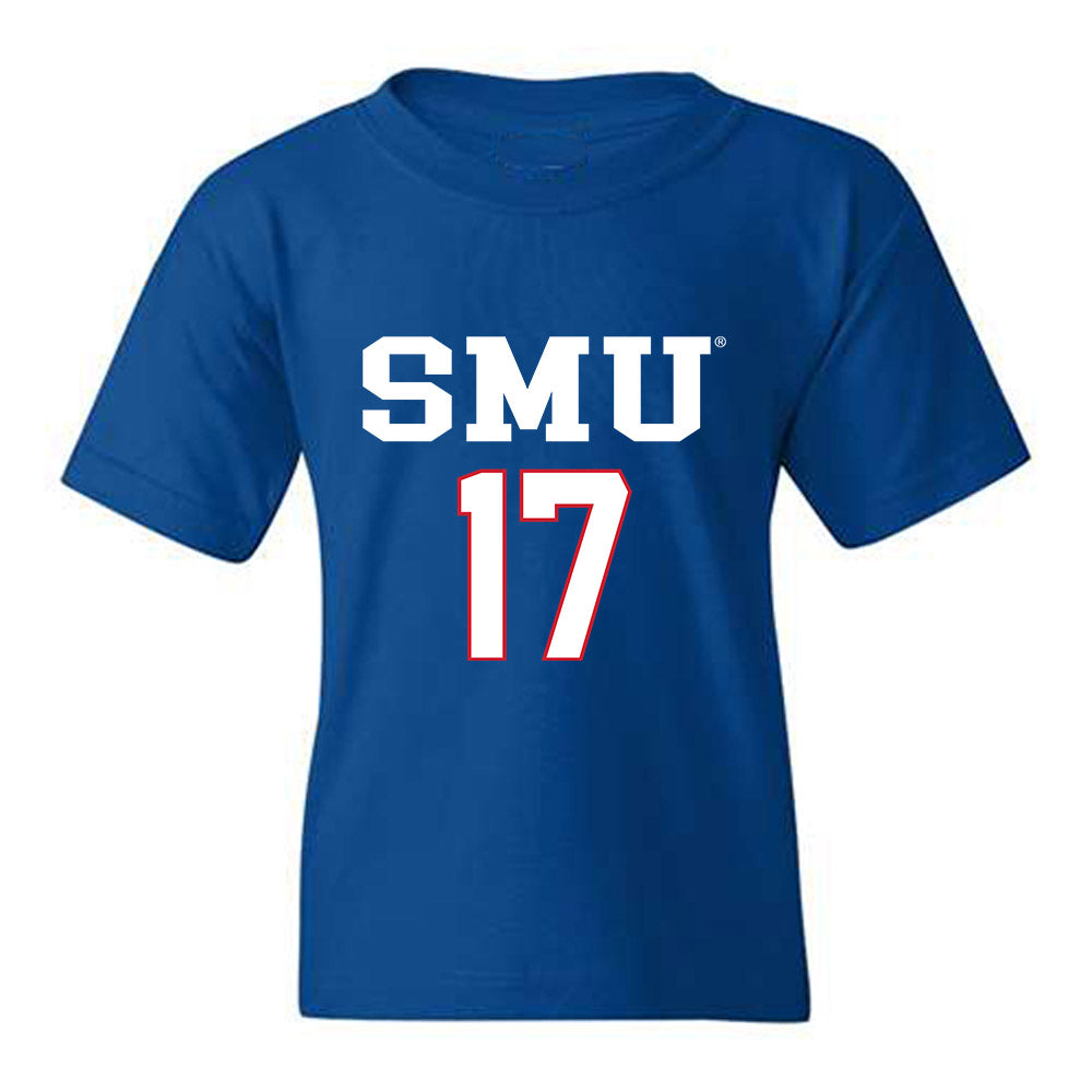 SMU - NCAA Men's Soccer : Dunes Nielsen - Replica Shersey Youth T-Shirt-0