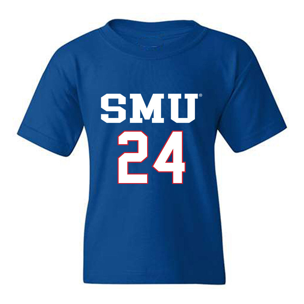 SMU - NCAA Women's Soccer : Kaylee Noble - Replica Shersey Youth T-Shirt-0