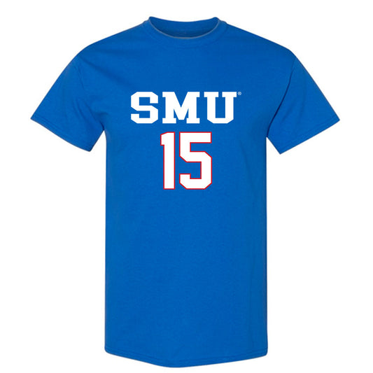 SMU - NCAA Men's Soccer : Nick Harshaw - Replica Shersey T-Shirt-0