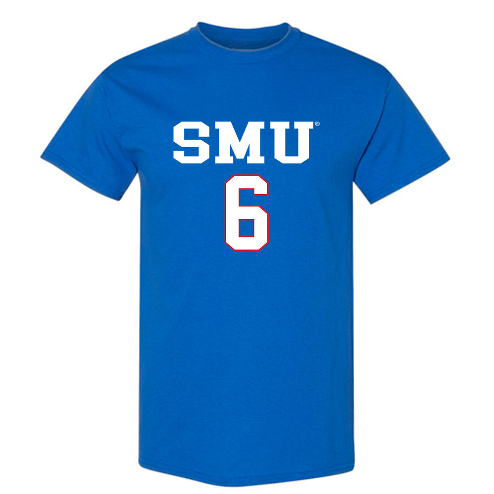 SMU - NCAA Women's Soccer : Ella Zimmerman - Replica Shersey T-Shirt-0